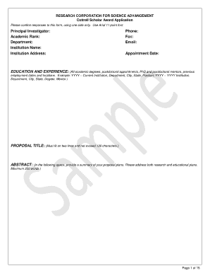 Form preview