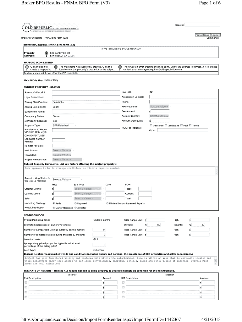 Form preview
