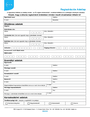 Company Registration Form