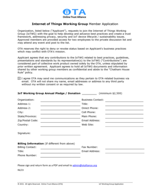 Potluck sign up sheet google sheets - Internet of Things Working Group Member Application - otalliance