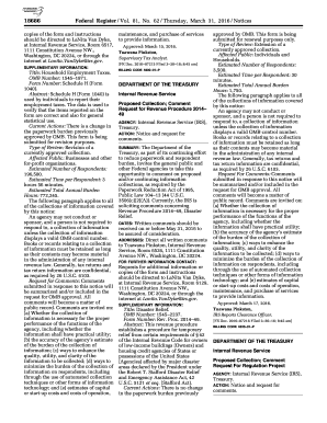 Schedule H Form 1040