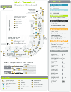 Fillable Online Baggage Claim Level Fax Email Print - pdfFiller