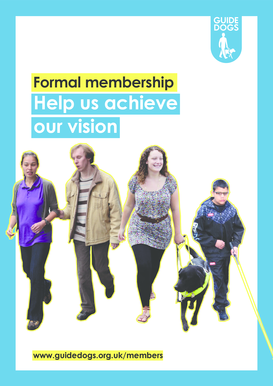 Guide Dogs Formal Membership Application