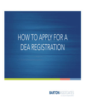 DEA Practitioner Application Form 224