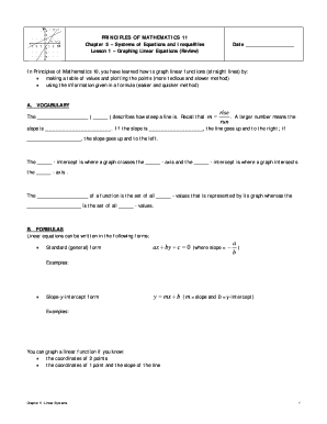 Principles of Mathematics 11