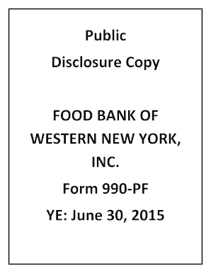 Form 990-PF Tax Return