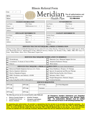 Illinois Referral Form