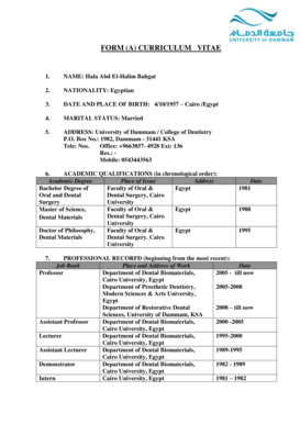 Form preview