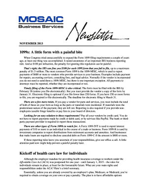 IRS Form 1099-MISC Guide