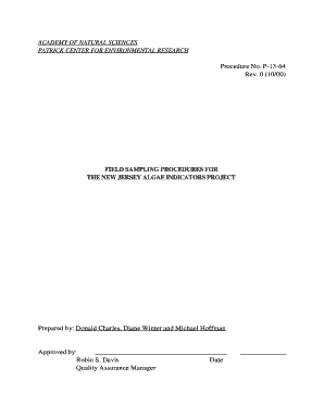 Sample of partnership agreement - ACADEMY OF NATURAL SCIENCES PATRICK CENTER FOR - diatom acnatsci