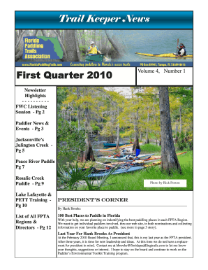 First Quarter 2010 Volume 4 Number 1