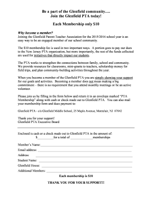 Genfield PTA Membership formdocx - montclairpta
