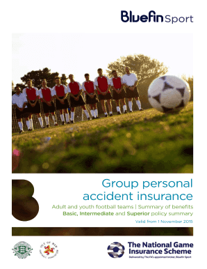 Fillable Online Group personal accident insurance - Bluefin Fax ... Fillable Online Group personal accident insurance - Bluefin Fax ...