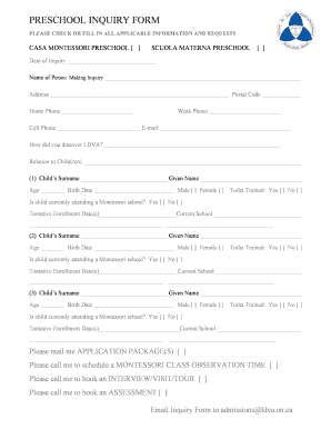 Form preview