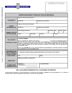 Vehicle Tax Discount Application