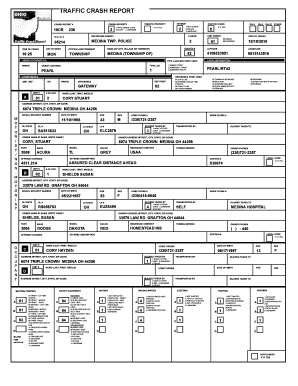 Traffic Crash Report Form