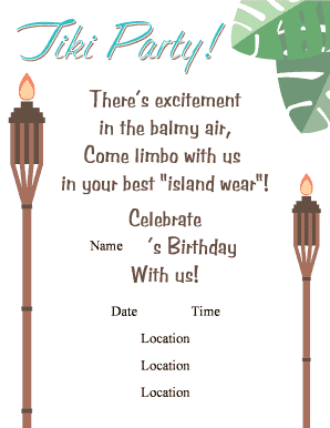 Birthday Party Invitation