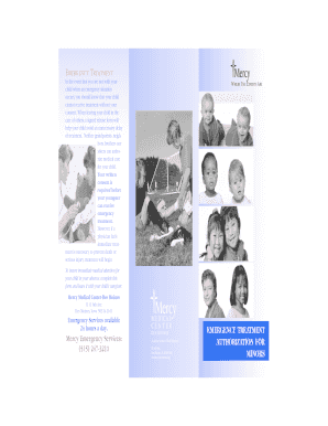 Emergency Treatment Authorization for Minors
