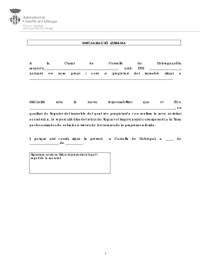 Sworn Declaration for Vehicle Entry Tax