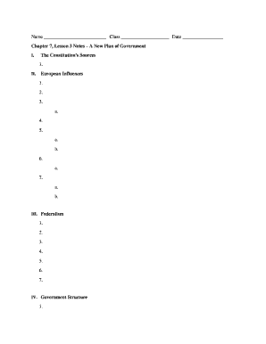 Chapter 7 Lesson 3 Notes Template