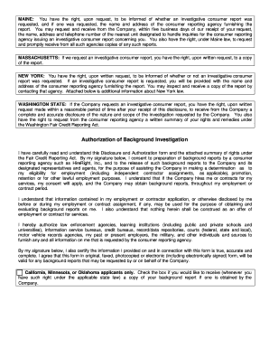 University of New Mexico Applicant Disclosure and Authorization Form