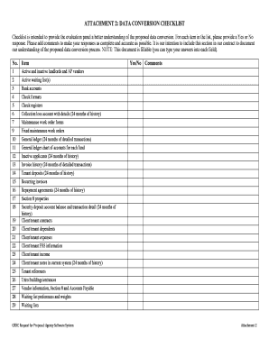 Request for Proposal Program Management and Accounting