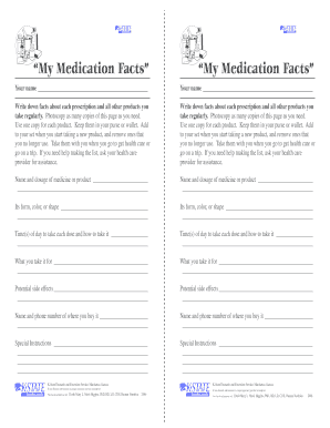 My Medication Facts