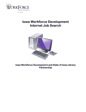 Iowa Workforce Development Job Search Registration