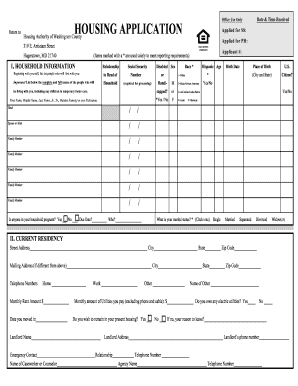 Housing Application