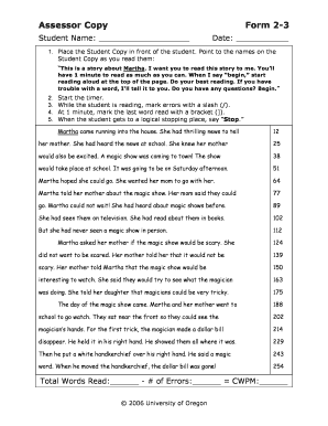 Assessor Copy Form 2-3