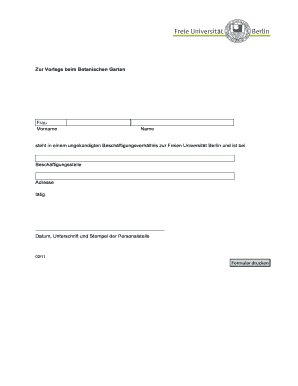 Arbeitsbescheinigung