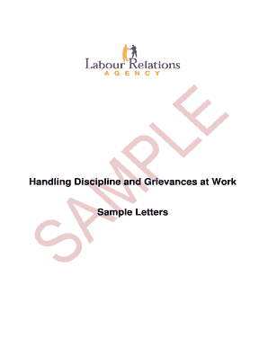 Notice of Disciplinary Meeting