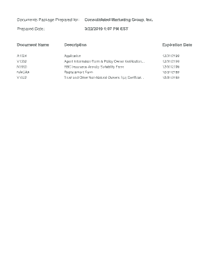 Annuity Application Form