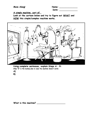 Simple Machine Explanation Form