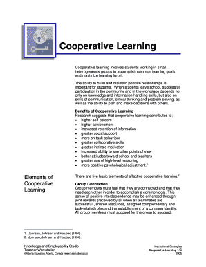 Cooperative Learning Guide