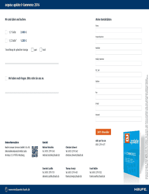 acquisa update E-Mail-Marketing Werbeträger