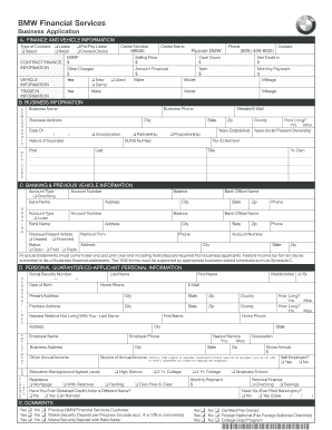 BMW Financial Services Business Application