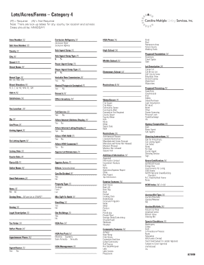 Real Estate Property Listing Form