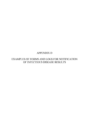 Cord Blood Bank Donor Notification Forms