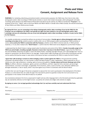 Photo and Video Consent Release Form