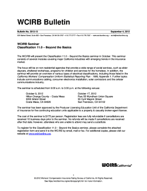 Bulletin 2012-13 Seminar-Class 110 Beyond Basics