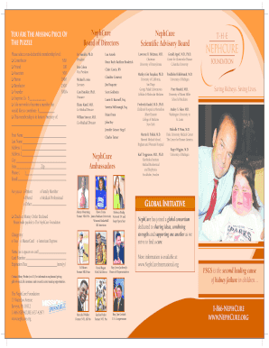NephCure Foundation Membership Form