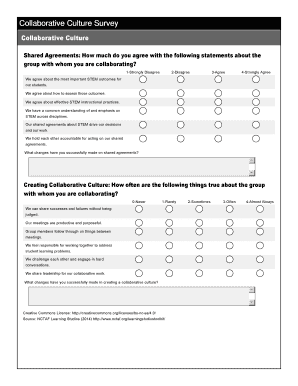 Collaborative Culture Survey