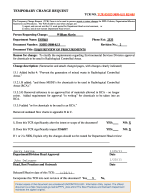 Sample of personal life story - William Slavin ESHS ESH REVIEW OF PROCUREMENTS