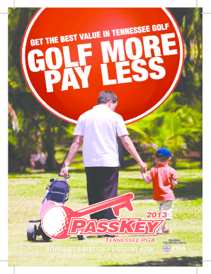 Tennessee PGA PassKey Member Book 2013