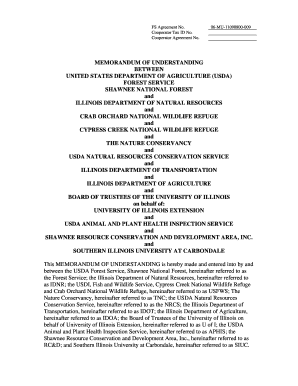 Memorandum of Understanding Template 103002 Template wclauses from 103002 with OGC recommendation clauses