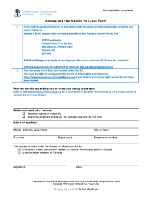 Access to Information Request Form