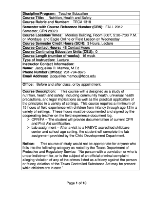 Form preview