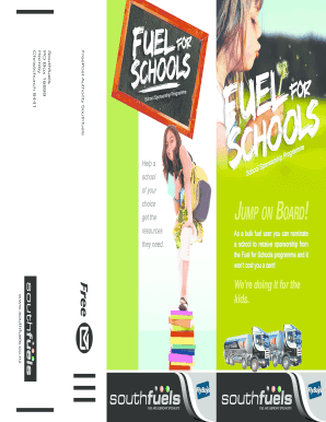 Fuel for Schools Sponsorship Nomination Form