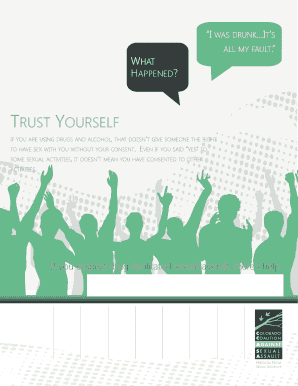 Sexual Assault Consent Form